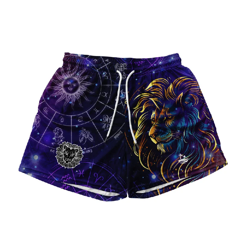 Leo All Over Print Men's Mesh Shorts