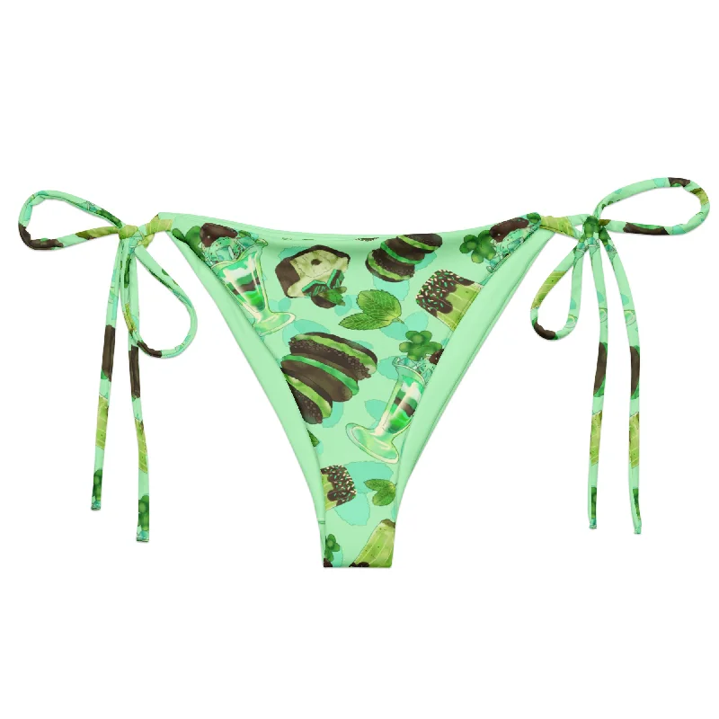 Choco Mint String Bikini Bottom