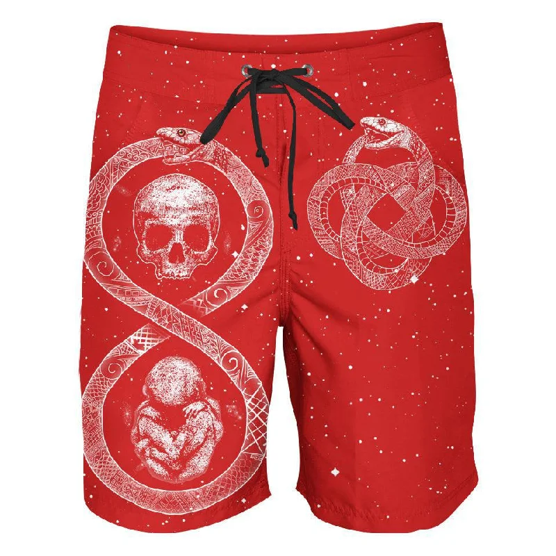 Ouroboros Boardshorts - Red Edition