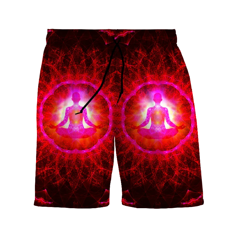 Meditating Psi~ All Over Print Men's Shorts