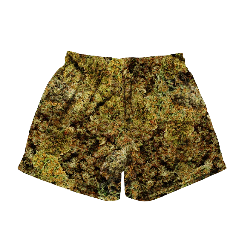 Cann~ Buds All Over Print Men's Mesh Shorts