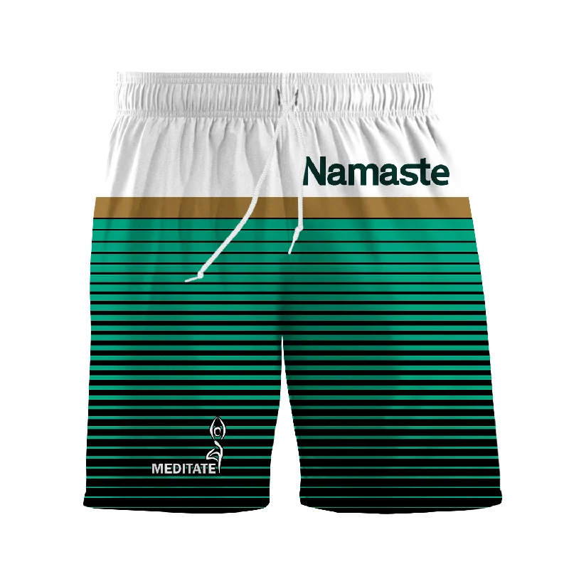 Namaste All Over Print Men's Shorts