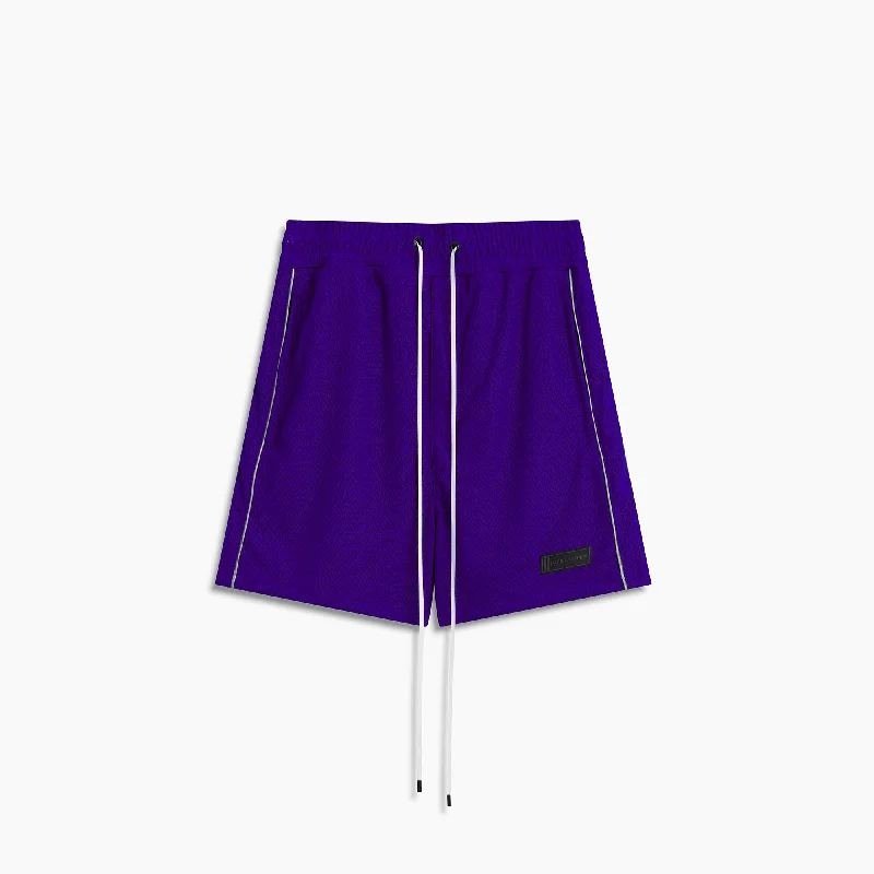 b-ball mesh gym short / ultra violet + 3M