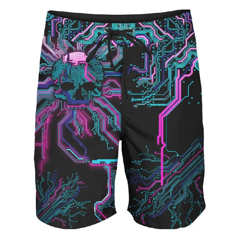 Cyber Boardshorts - Limited