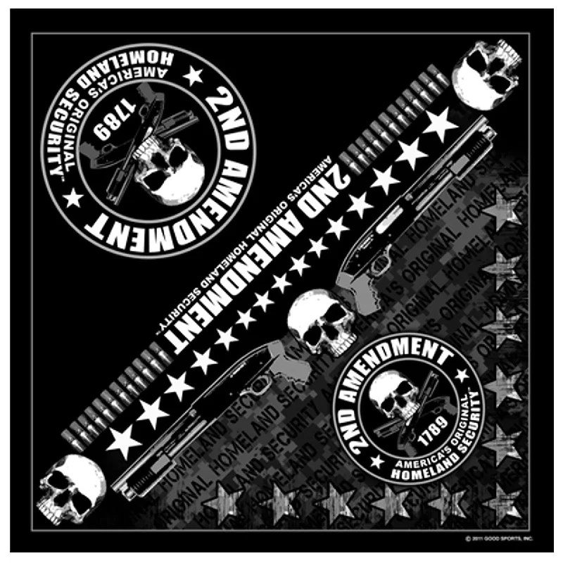 Hot Leathers BAB1051 2nd Amendment America's Original Homeland Security Bandana