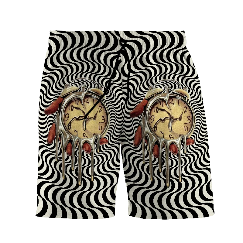 Time Is An Illusion All Over Print Men's Shorts