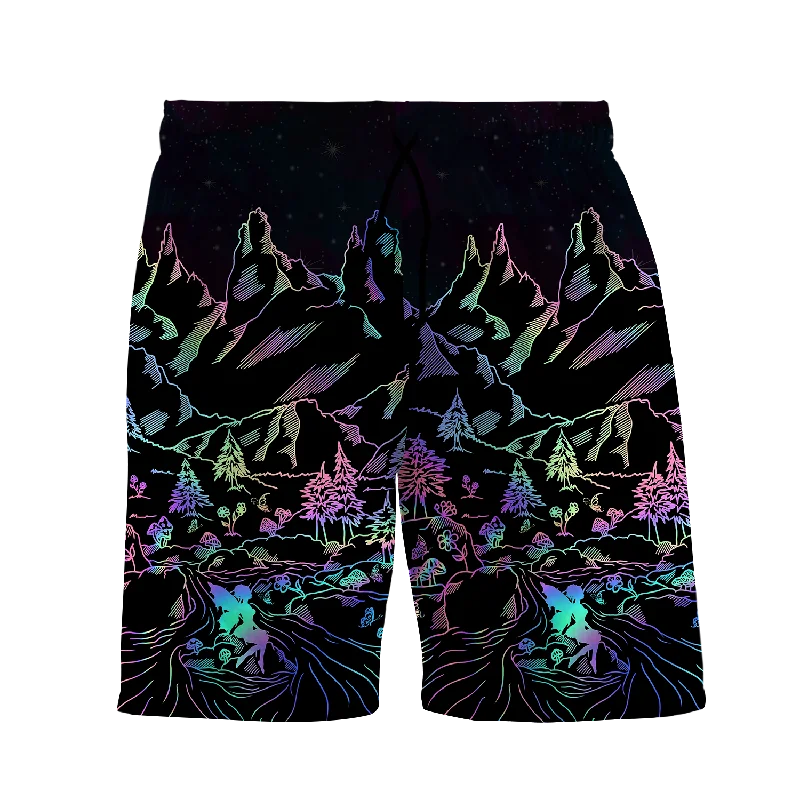 Psi~ World All Over Print Men's Shorts