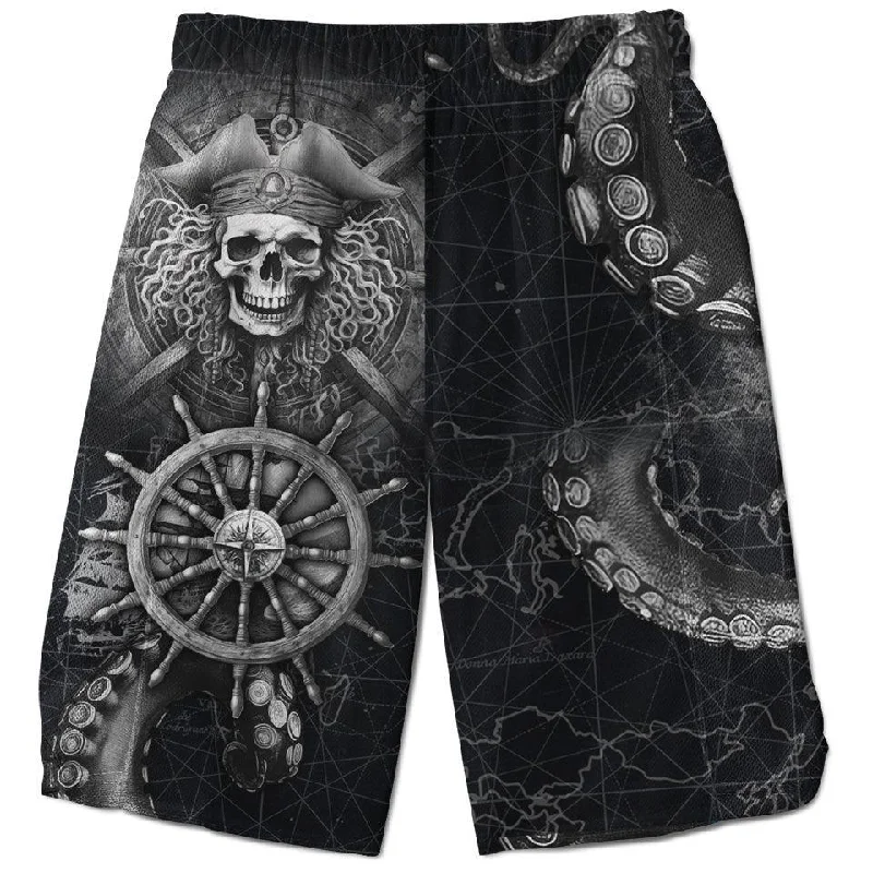 Black Beard Shorts