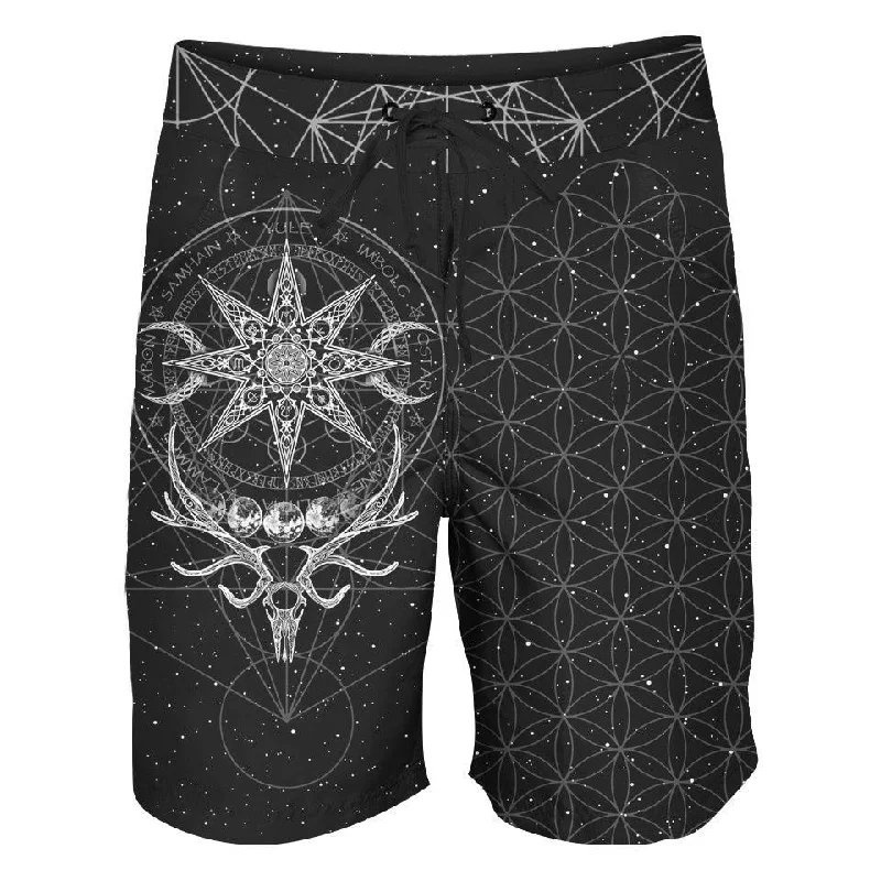 Yule Boardshorts - Ghost Edition