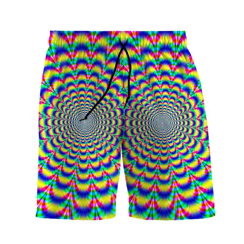 Psi~ Spiral All Over Print Men's Shorts