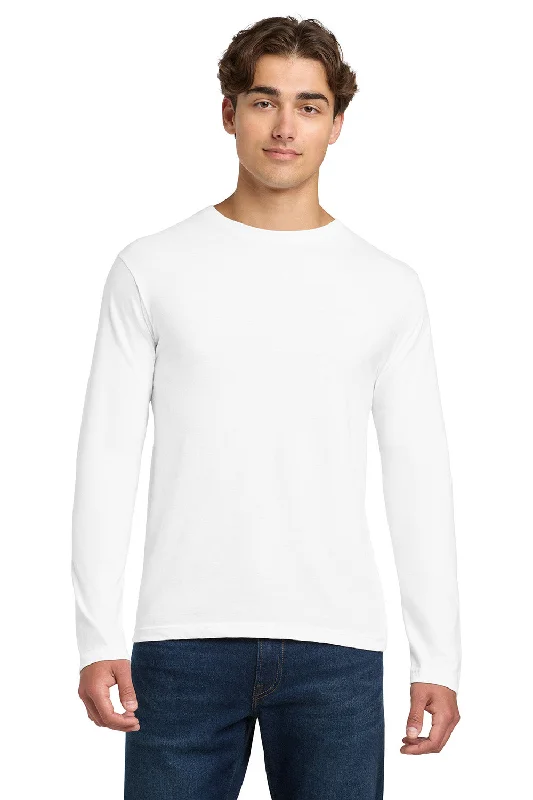 Gildan Mens Softstyle Long Sleeve Crewneck T-Shirt - White