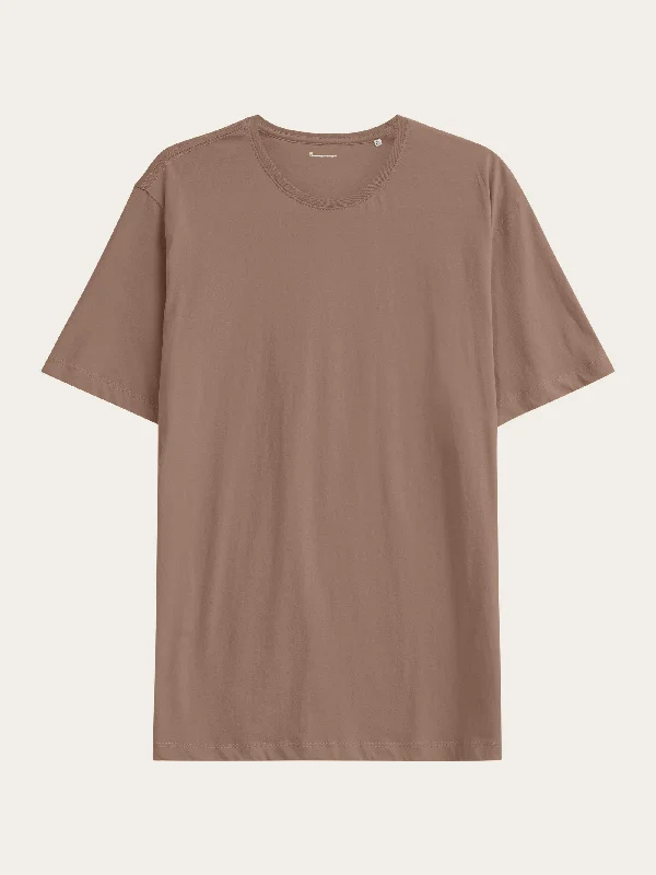 Regular fit Basic tee - Chocolate Malt