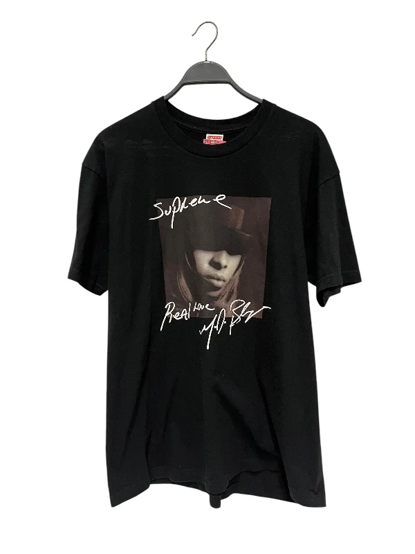 Supreme/T-Shirt/L/Cotton/BLK/mary j blige