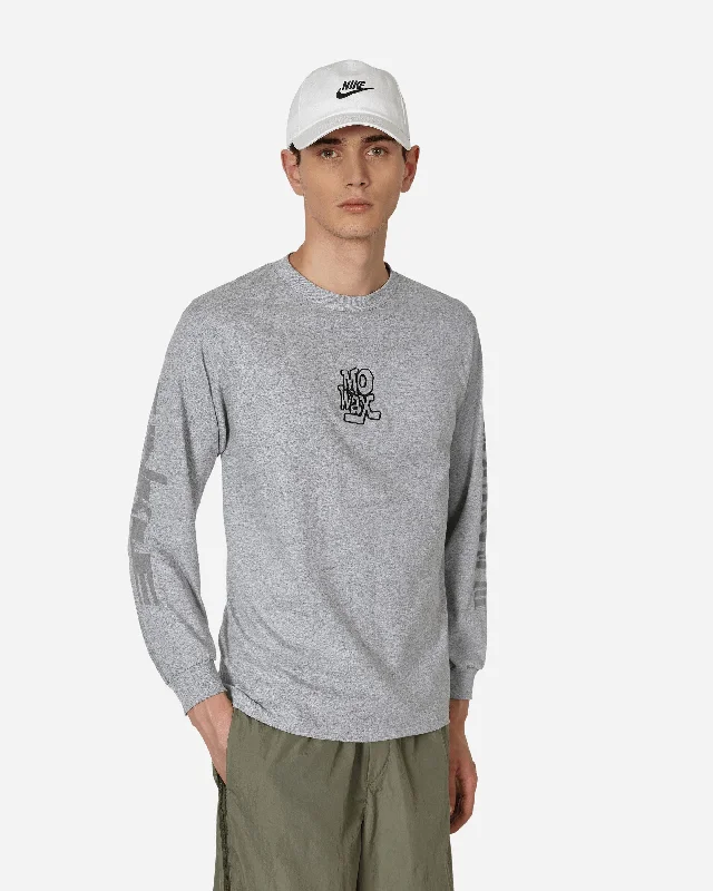 Music Longsleeve T-Shirt Grey