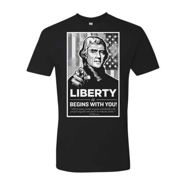 Thomas Jefferson Liberty Graphic Tee