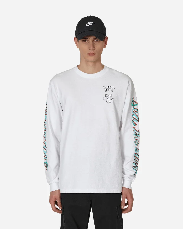 Cauleen Smith Sea The Sound Longsleeve T-Shirt White