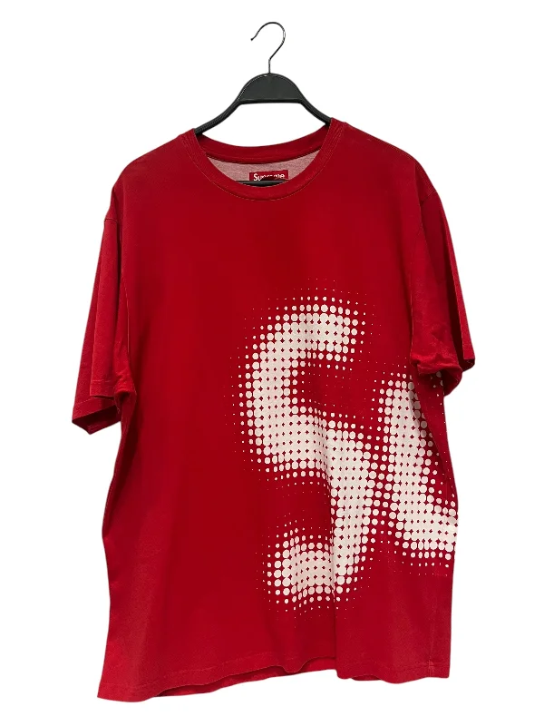 Supreme/T-Shirt/L/Cotton/RED/polka dot