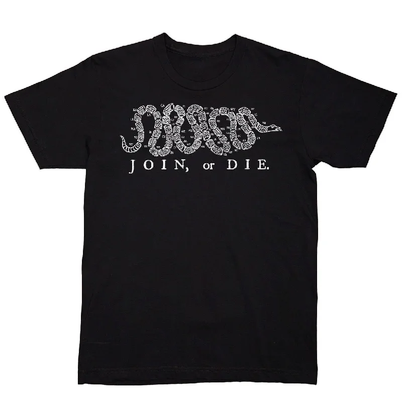 Join or Die 50 States Snake Classic 40s T-shirt