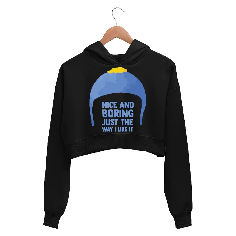 South Park Crop Hoodie - Nice & Boring