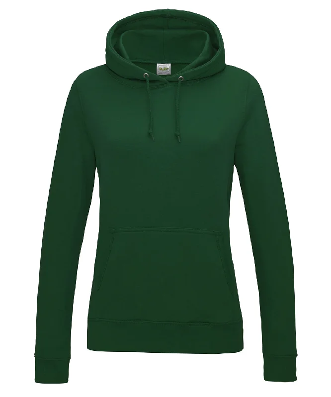 Bottle Green - Women's College Hoodie