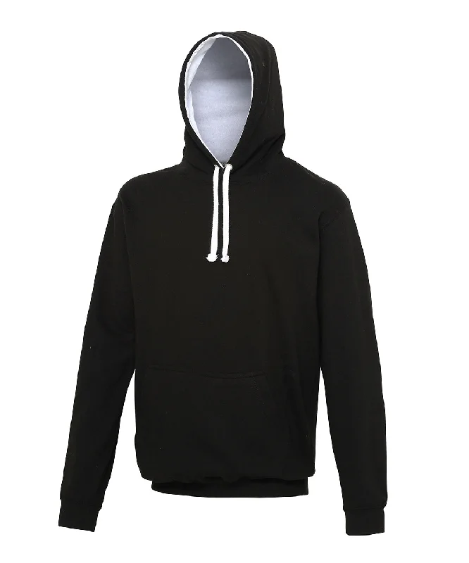 Jet Black/Arctic White - Varsity hoodie