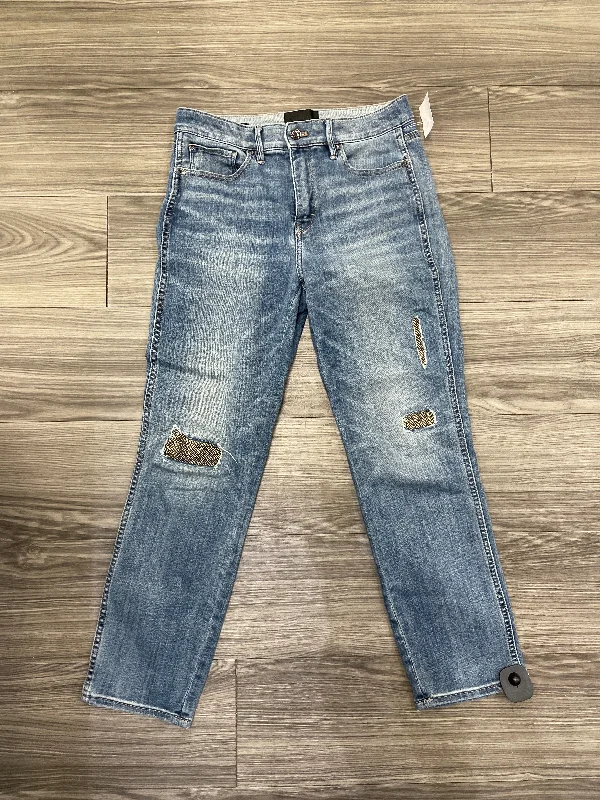 Jeans Straight By White House Black Market In Blue, Size: 6