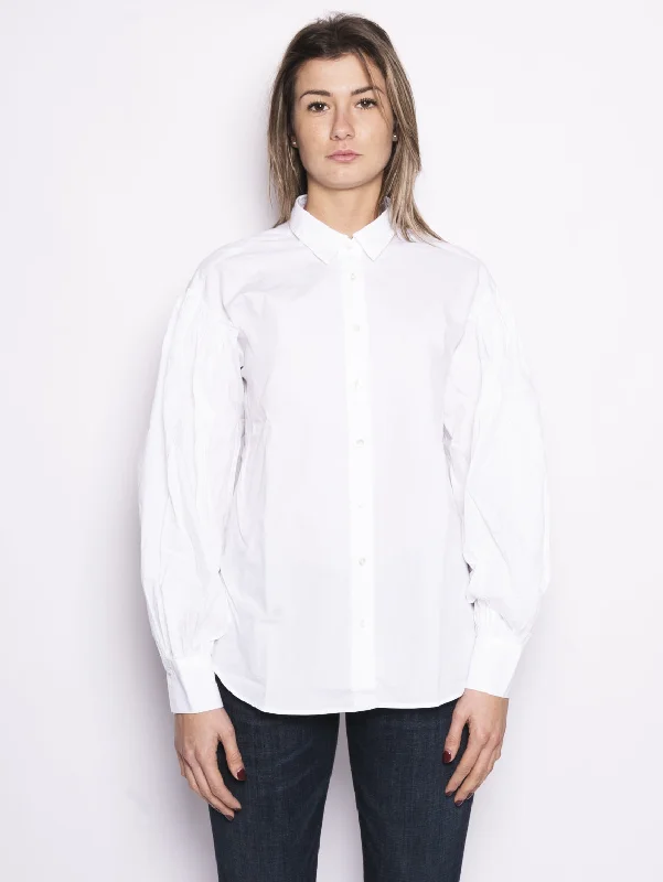 Camicia con Spalla Scesa Bianco