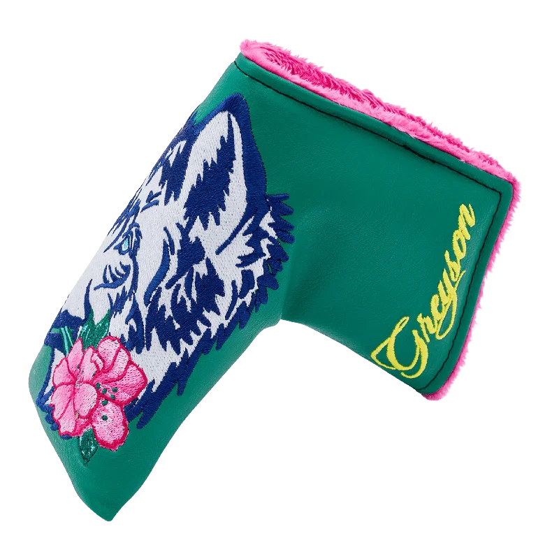 Garden Wolf Blade Putter Headcover