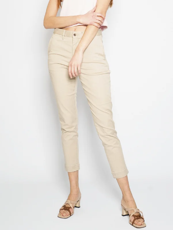 Pantaloni Chino Beige