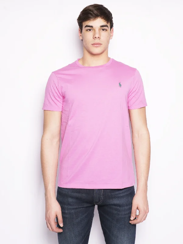 T-Shirt in Cotone  Rosa