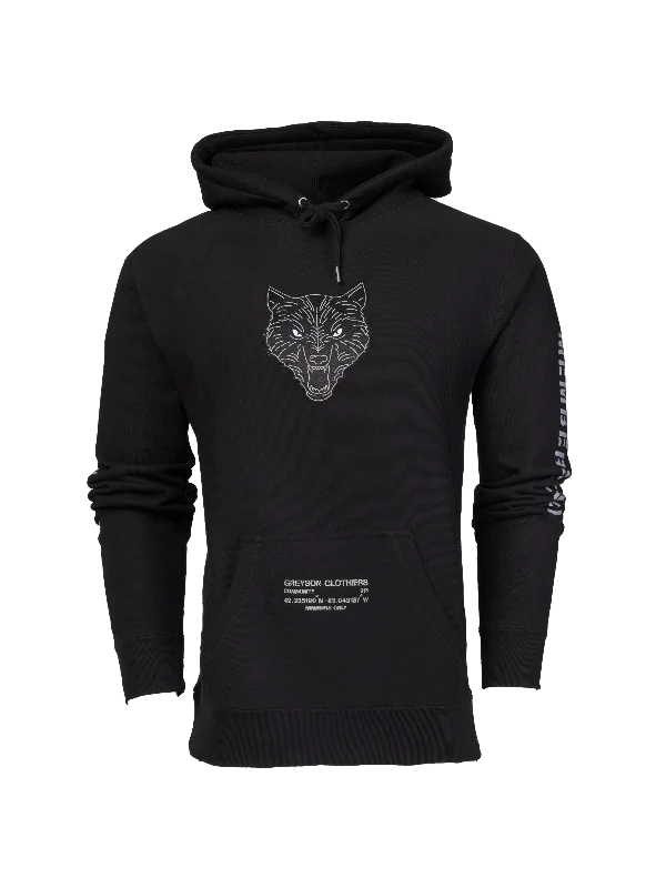 Warrior Wolf Fireside Hoodie