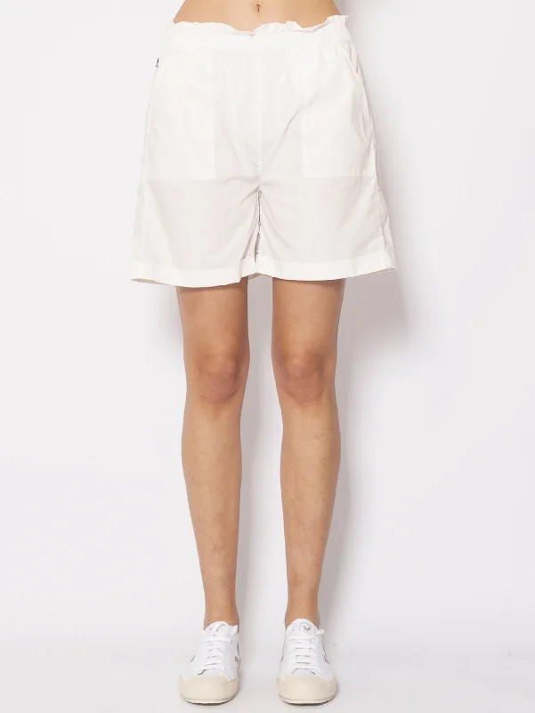 Shorts in Popeline Bianco