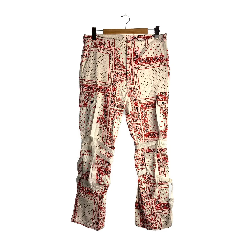 ROGIC/Pants/L/Red/Cotton/All Over Print/