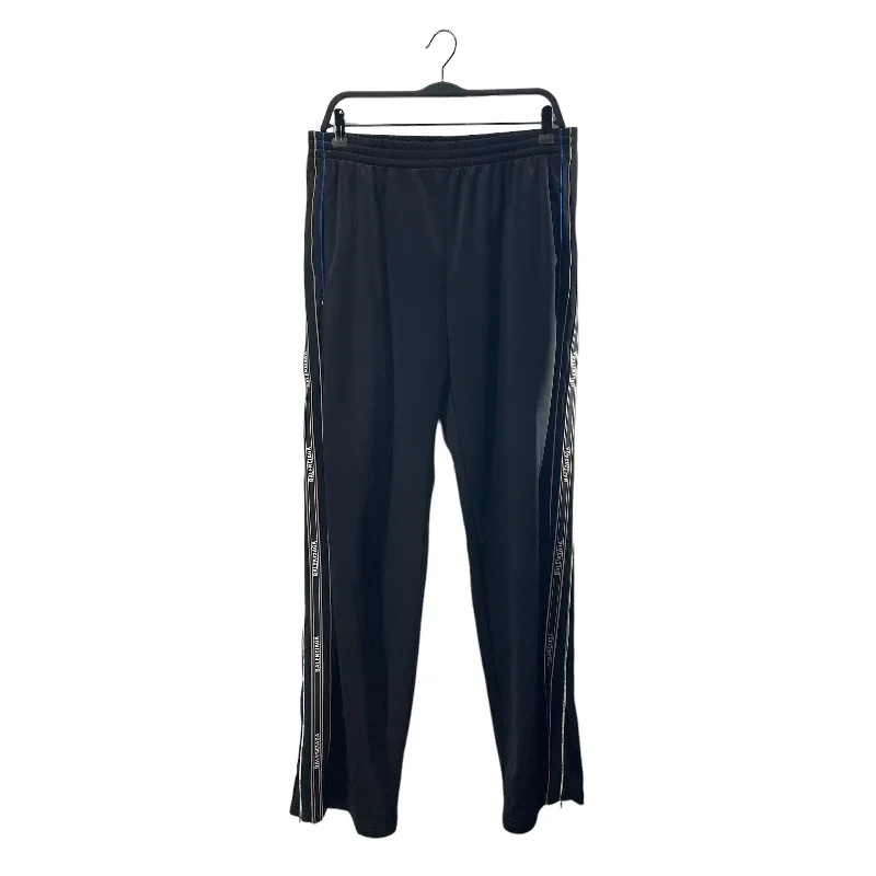 BALENCIAGA/Sweatpants/48/Nylon/BLK/Joggers/REFLECTIVE ON SIDE ZIPPER BOTT