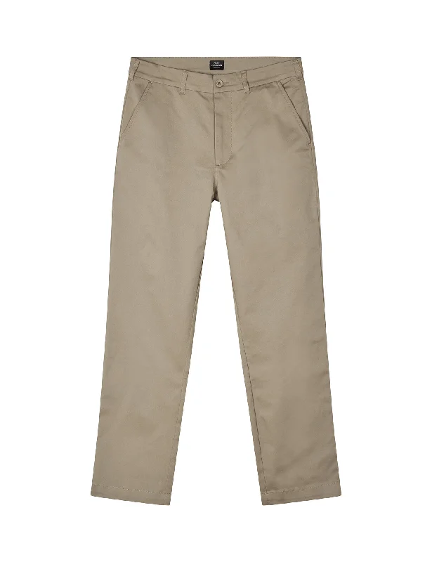 Cotton Twill Stretch Elias Pants, Silver Sage