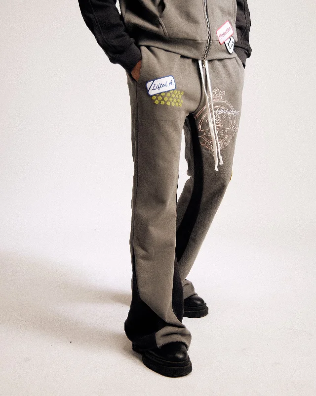 "Hunter" Flared Sweatpant (Shadow)